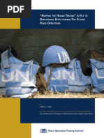 Mapping the Human Terrain - A Key to Operational Effectiveness for Future Peace Operations