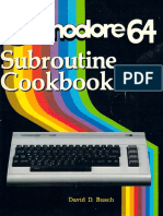 Commodore 64 Subroutine Cookbook PDF