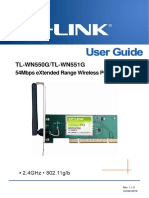 Tl-wn550g - 551g User Guide