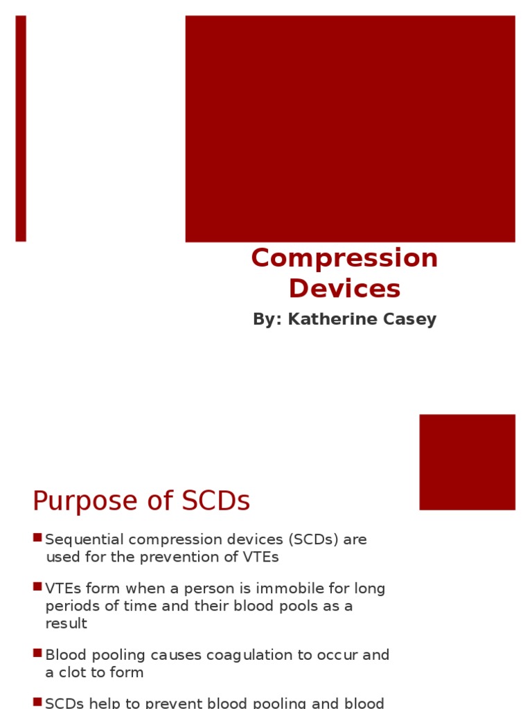 Efficacy of Sequential Compression Devices | PDF