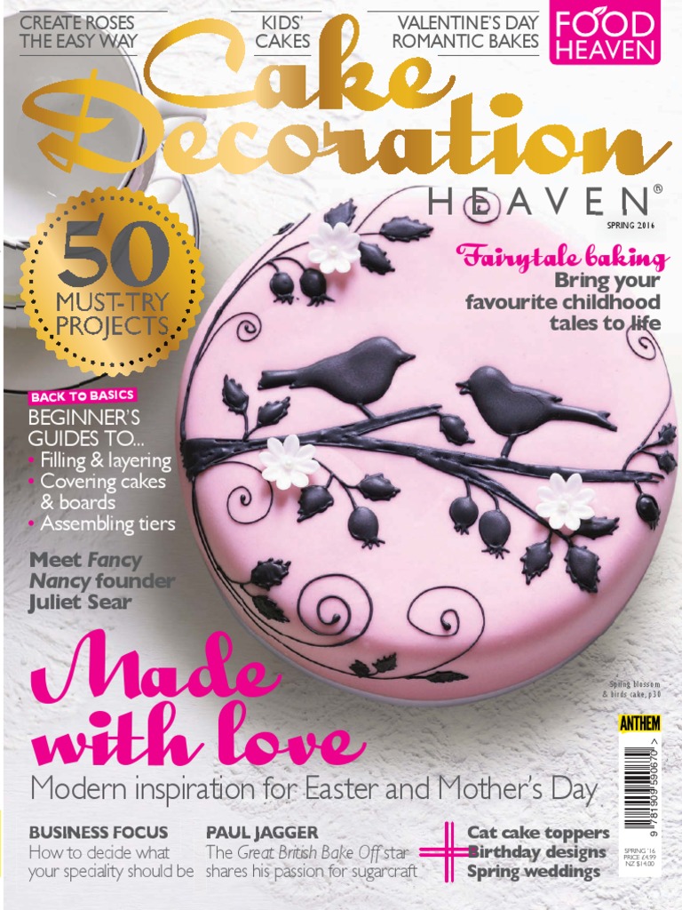 Cake Decoration Heaven - Spring 2016 | PDF | Cakes | Cupcake
