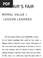 Download Fairs Fair Moral Values by Moureen Padan SN310974150 doc pdf