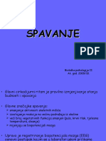 SPAVANJE 