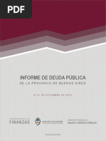 Informe Trimestral de Deuda Pública