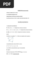 Revisão Matemática