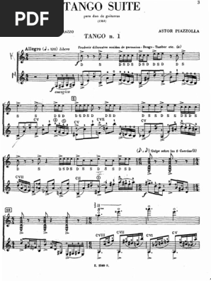 Astor Piazzolla Libertango Guitar Pdf Pic