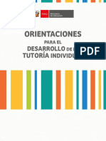 ATI-Orientaciones para El Desarrollo de La Tutoría Individual