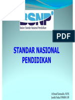 Standar Penilaian BSNPX