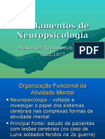 Fundamentos da Neuropsicologia de Luria