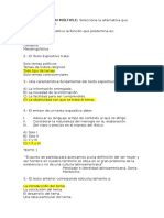 Prueba Diagnóstico III Medio 2016