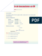 Teoria de Inecuaciones