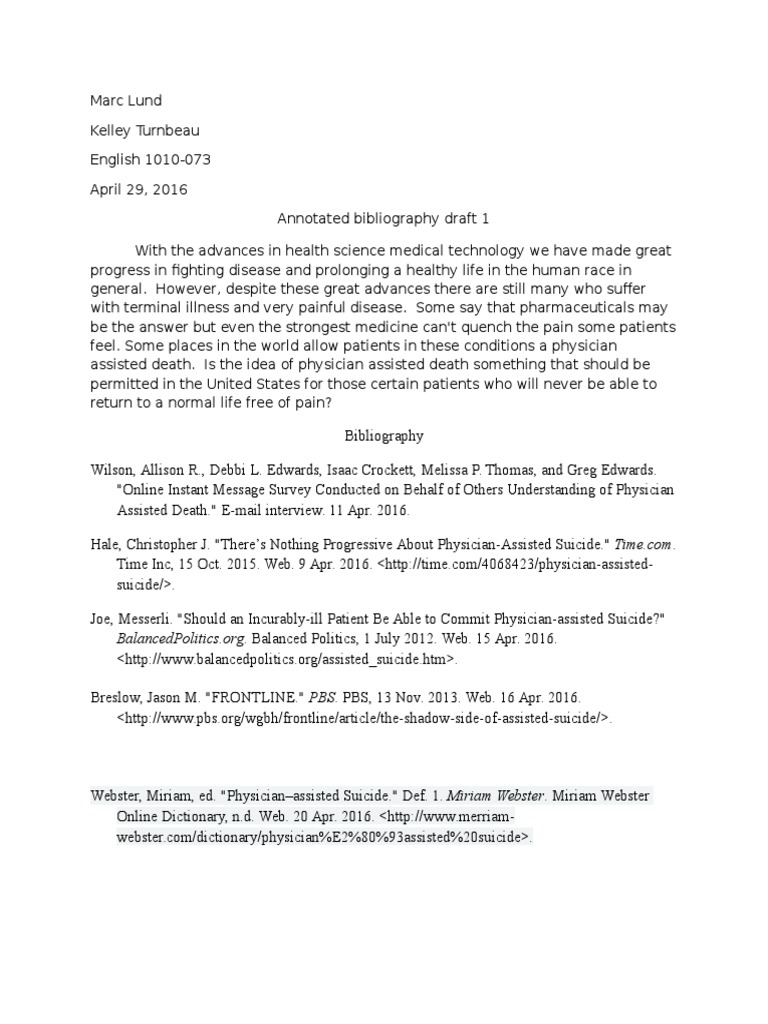 Annotated Bibliography Official | PDF | Medicine | Medical Humanities