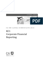 KC-01 Corporate Financial Reporting