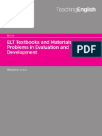 ELT Textbooks and Materials - Problems in Evaluation and Development - v3