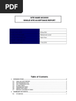 Acceptance Report AKO0989 3G