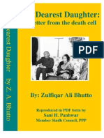 Dearest Daughter A letter from the death cell by Z.A. Bhutto