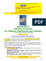 Calendar of Events - April 24, 2014