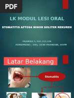 Download LK OM 2 Stomatitis Aftosa Minor by Prawira Setiadarma SN311021855 doc pdf