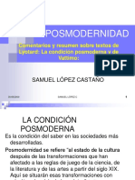 posmodernidad de lyotard