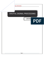 DSP Lab Manual Final PDF