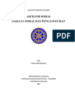 Download Asuransi Sosial Jaminan Sosial dan Asuransi pengangguran  by Budi Mahend SN311026595 doc pdf
