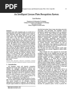 An Intelligent License Plate Recognition System: Zyad Shaaban