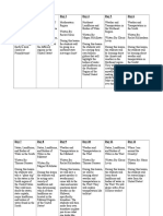 social studies unit schedule