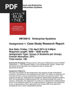 INF20012 Assignment1 SAP Research Report