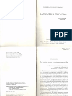 La Tragedia Educativa - Introduccion PDF