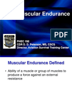 Muscular Endurance