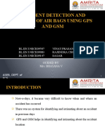 Accident Detection and Release of Air Bags Using Gps and GSM