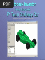 Autodesk Inventor - F1 Team Challenge Car