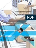 Guide On Manual Handling Risk Assessment in The Manufacturing Sector PDF