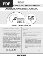 Enem - Ciclo 1 2016 