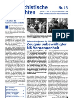 Antifaschistische Nachrichten 2004 #13