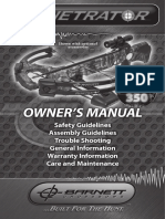 Penetrator Owners Manual