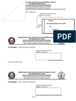 Amplop Undangan Ujian Pendidikan Ekonomi