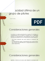 Clase No 14. Capacidad Última de Un Grupo de Pilotes - Caso Drenado en Arena