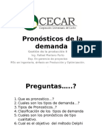 3.Pronósticos de La Demanda