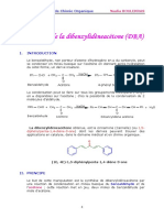Synthèse de La Dibenzylideneacetone PDF