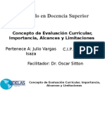 Concepto de Evaluación Curricular, Importancia, Alcances.pptx