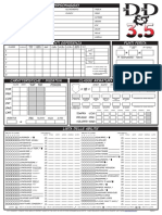 Scheda DD 3.5 A4 Normale PDF