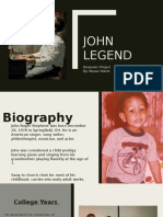 John Legend Powerpoint