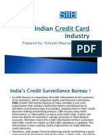 Indian Credit Card Industry