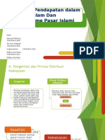 Distribusi Pendapatan Dalam Islam Dan Mekanisme Pasar Islami