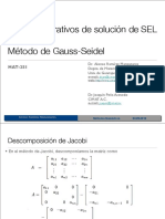 Math Gauss Siedel PDF