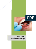 Zubni Plak I Hemijska Sredstva Za Kontrolu Plaka