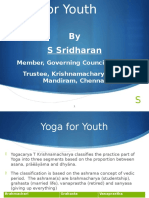 Yoga for Youth by S Sridharan
