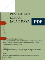 4 Penentuan Lokasi Jalan Raya PDF