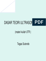 TEORI DASAR ULTRASONIC TESTING